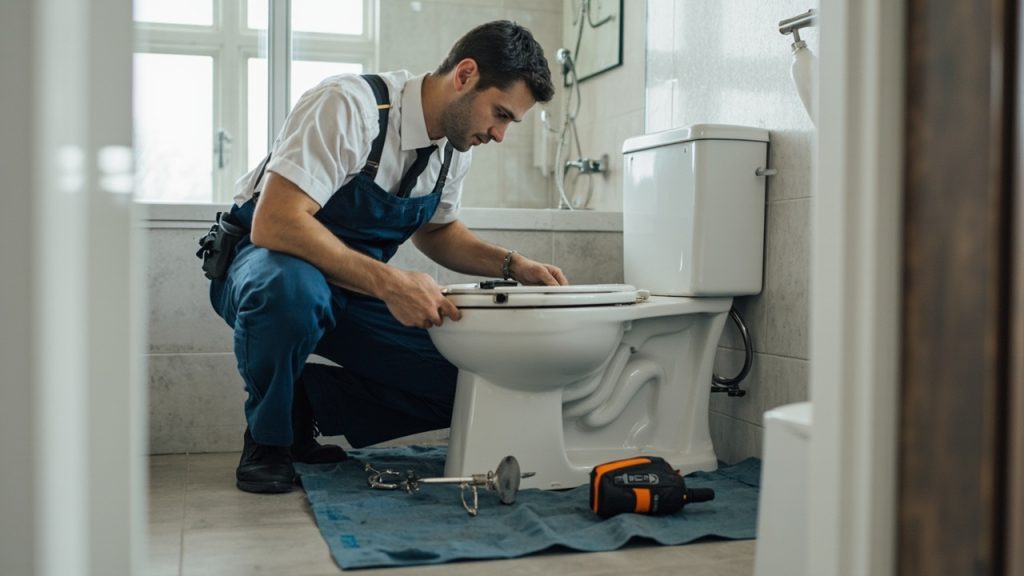 Getting your south loop condo toilet repaired toda